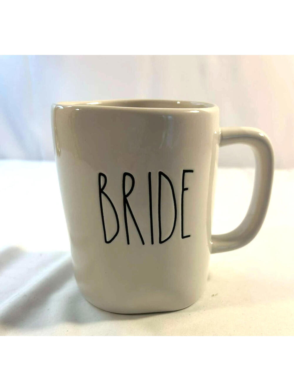 Bride Coffee Mug Minimalist Wedding Bridal Shower Engagement Gift Cup
